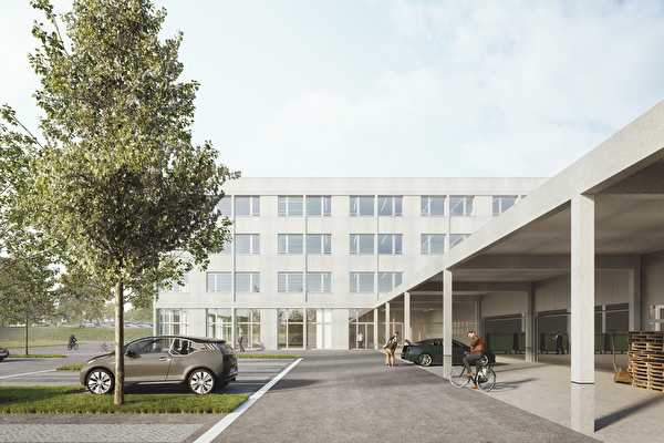 Visualisierung Recyclingcenter mit Ökihof