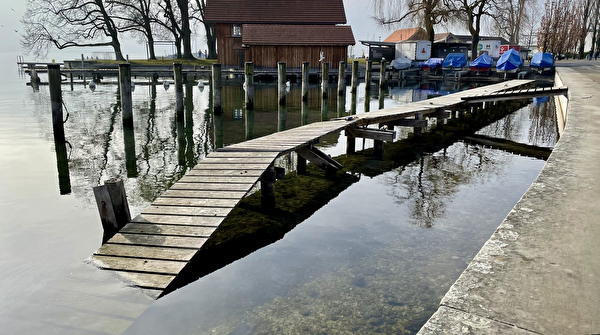 Der Piratenhafen vor der Sanierung