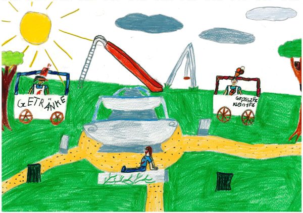 Dominique Nietlispach (4. Primarstufe, Schulhaus Letzi) wünscht sich den Arenaplatz so.