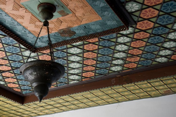 Decke im traditionellen Stadthaus