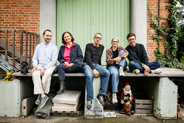 Der Vorstand des Vereins Gewürzmühle Zug (von links): Rico Furter, Evelyne Lohm, Urs Rust, Corinne Jäggi, Lorenz Wiederkehr (Foto: Alexandra Wey)