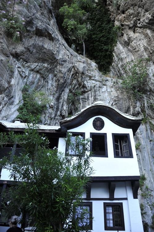 Versammlungshaus von Derwischen, eines mystischen Bektatschi-Ordens.