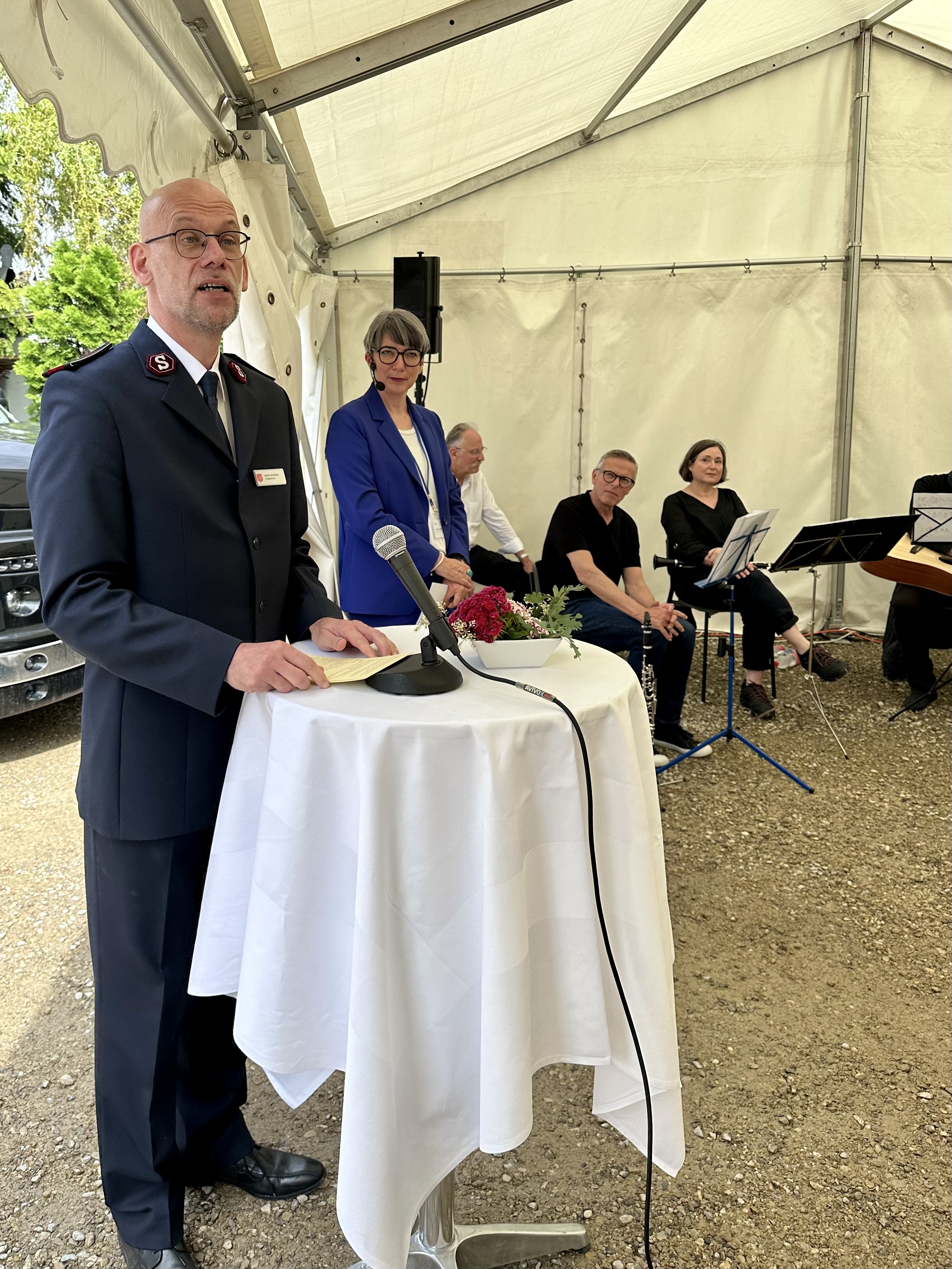 Henrik Andersen, Präsident der Stiftung Heilsarmee Schweiz. Die Heilsarmee führt das Haus mit den Notzimmern im Auftrag der Stadt Zug.