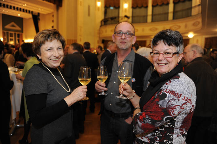 Alice Landtwing, Ex-GGR, FDP, Werner Moos, Ex-GGR, CVP, mit Gattin