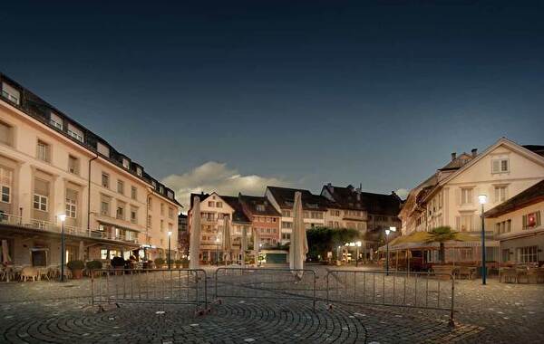 Bildmontage Landsgemeindeplatz
