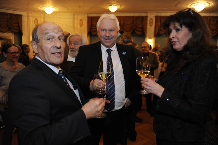 Albert Müller, alt Stadtschreiber, Silvio Laubacher, Ex-GGR, FDP