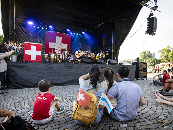 1.-August-Feier Landsgemeindeplatz