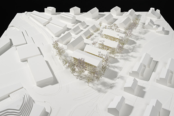 Neubau vier Mehrfamilienhäuser