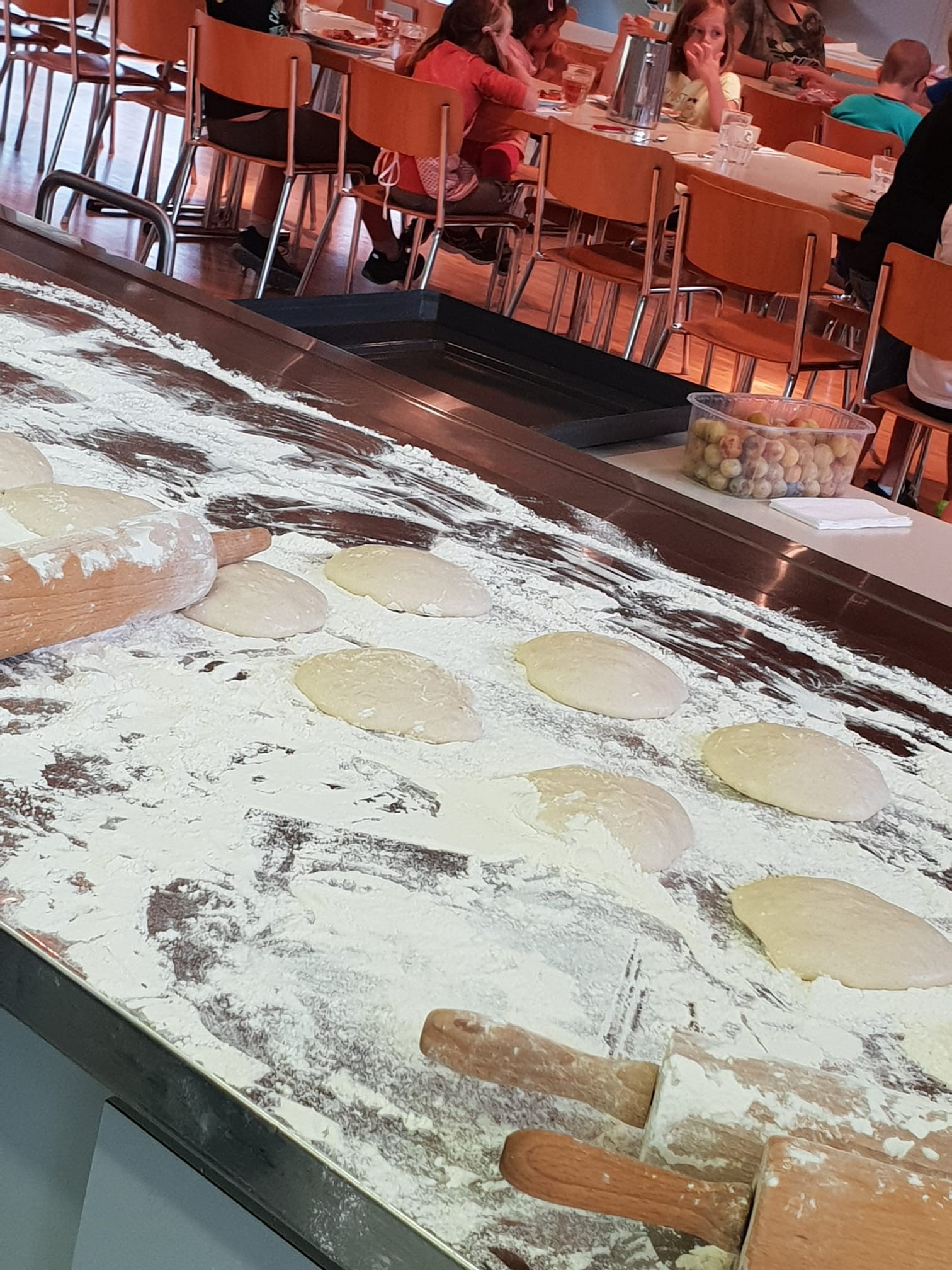 Pizza backen