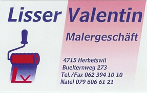 Logo Malergeschäft Lisser Valentin
