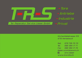 Logo Tor-Reparatur-Service-Lisser GmbH