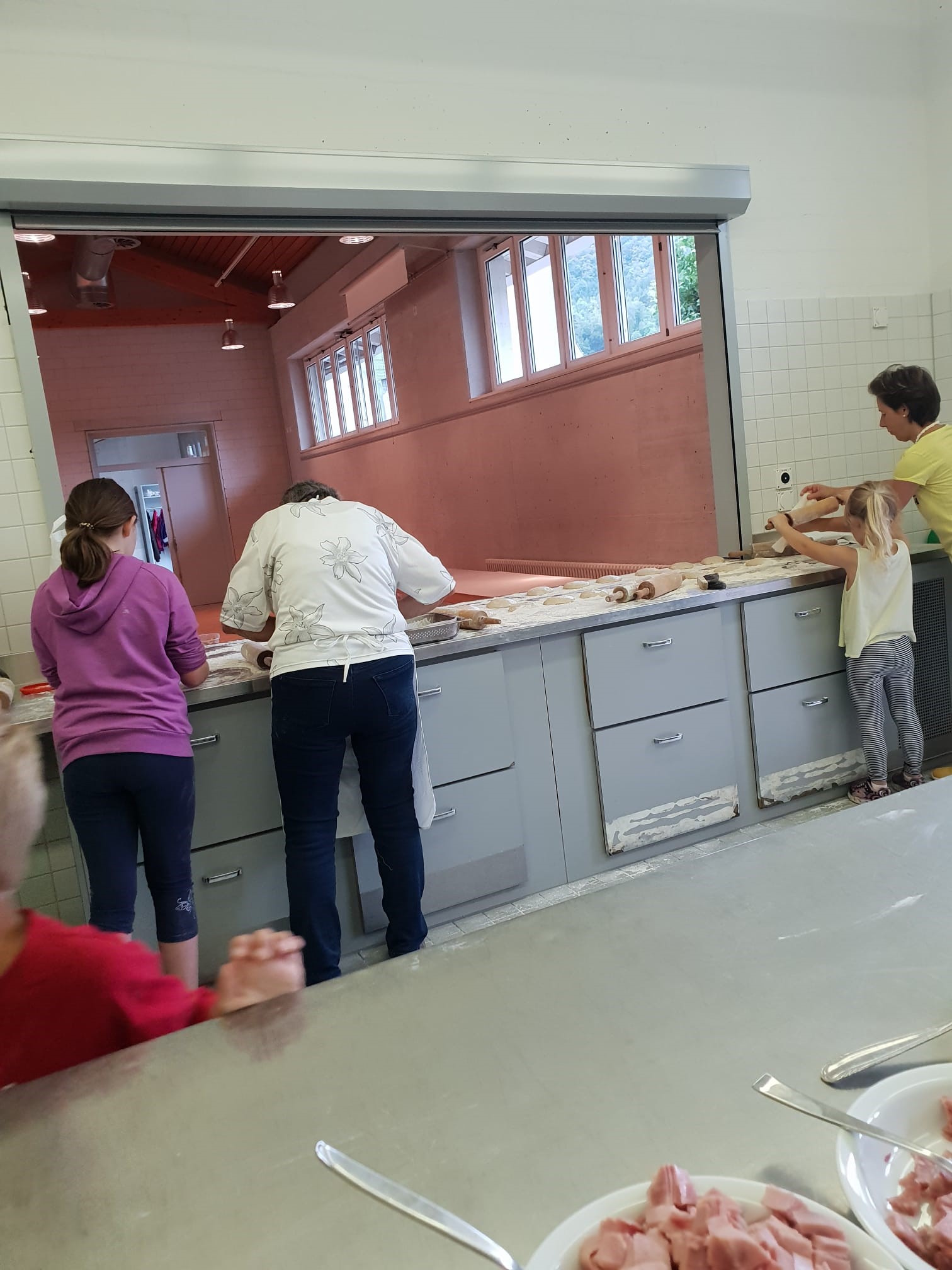 Pizza backen