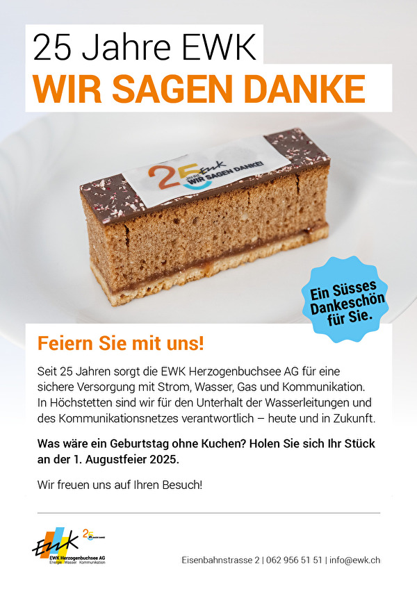 Wir sagen Danke
