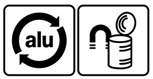 Logo Blech/Alu