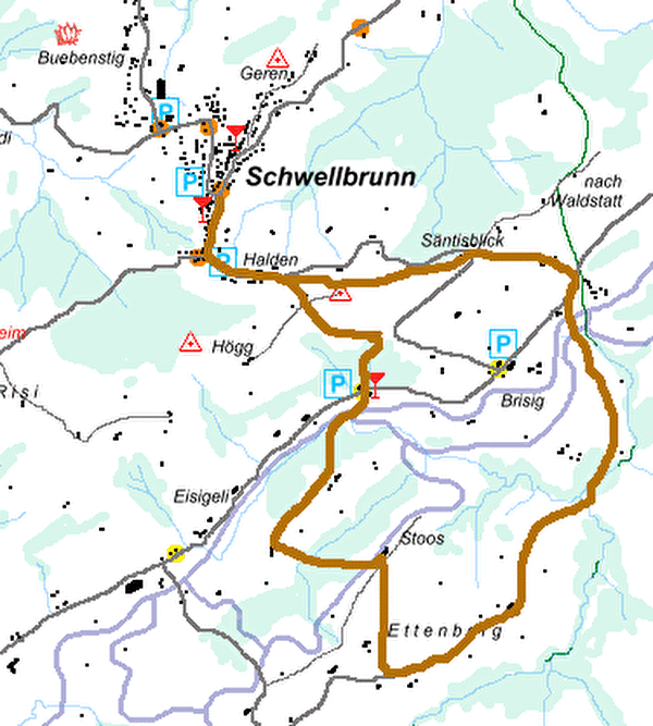 Wanderung Schwellbrunn Süd