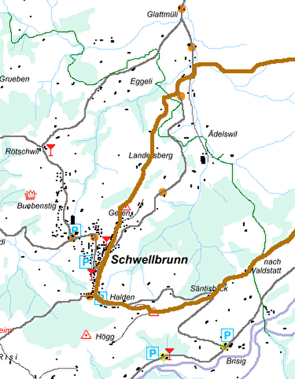 Wanderung Schwellbrunn Ost