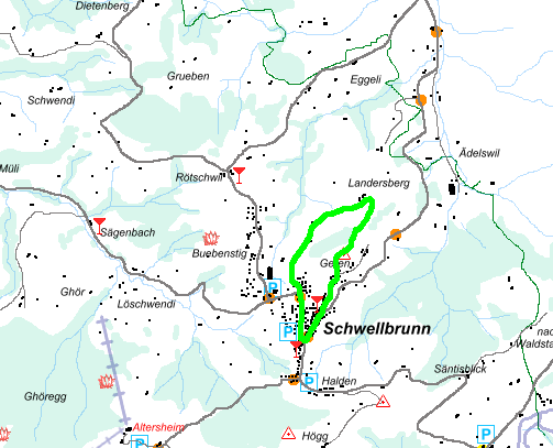 Wanderung um den Horst