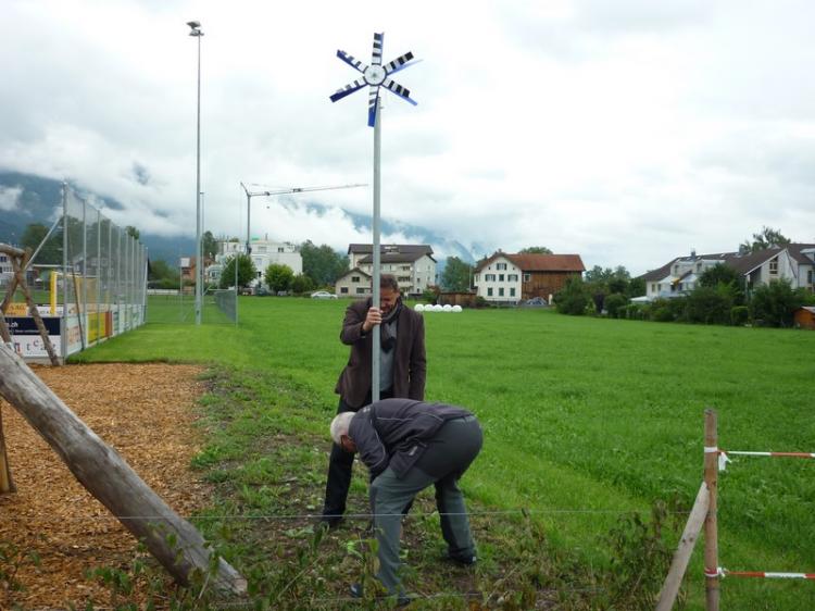 Besuch des Gemeinderates Oberengstringen in Grabs am 1. September 2012.
