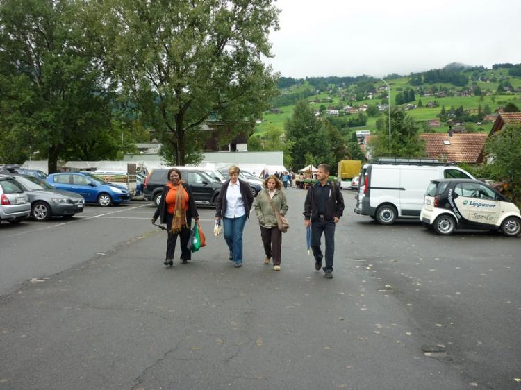Besuch des Gemeinderates Oberengstringen in Grabs am 1. September 2012.
