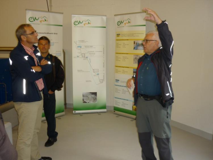 Besuch des Gemeinderates Oberengstringen in Grabs am 1. September 2012.
