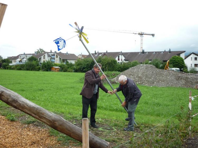 Besuch des Gemeinderates Oberengstringen in Grabs am 1. September 2012.
