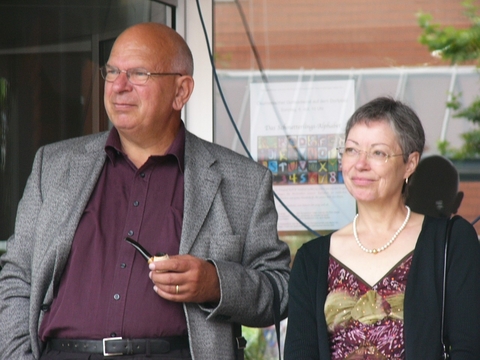 Die stolzen Eltern von Anita