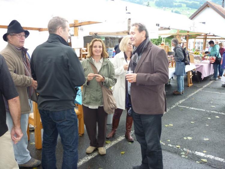 Besuch des Gemeinderates Oberengstringen in Grabs am 1. September 2012.
