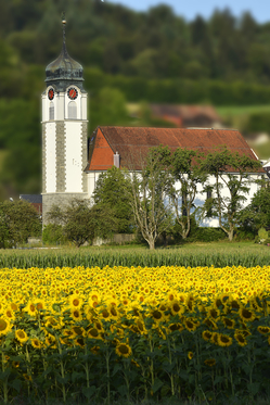 Ansicht Kirche Tägerig
