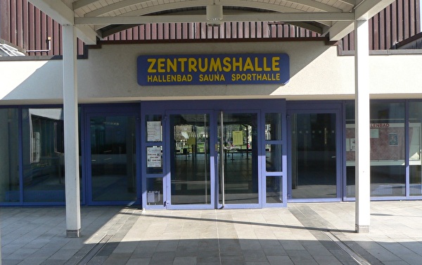 Eingang Zentrumsanlage Spitzacker