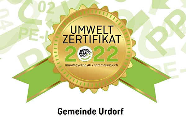 Umweltzertifikat Logo