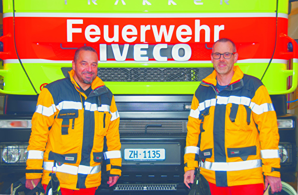 Kommandowechsel bei der Feuerwehr Urdorf