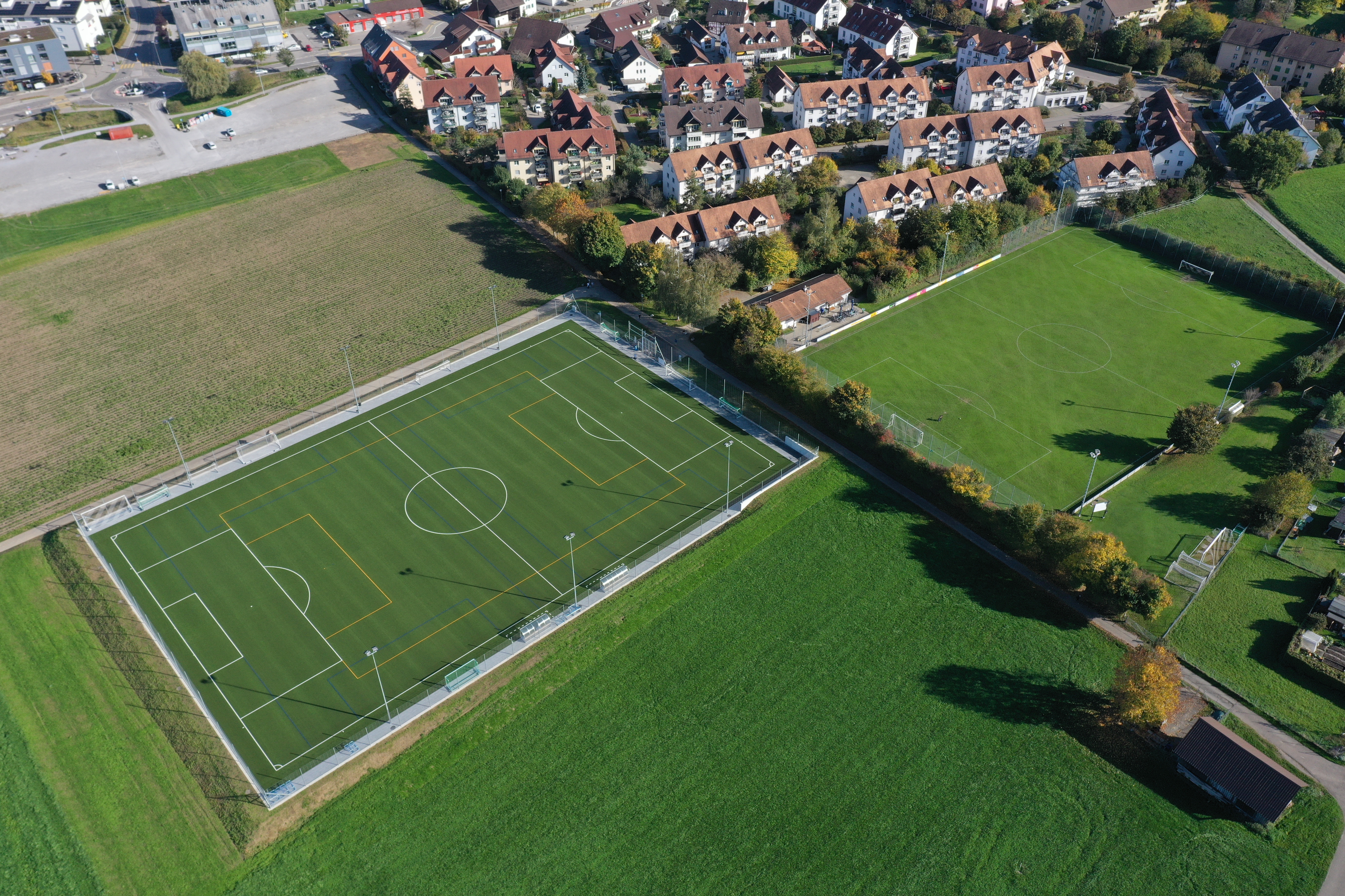 Fussballplätze Chlösterli