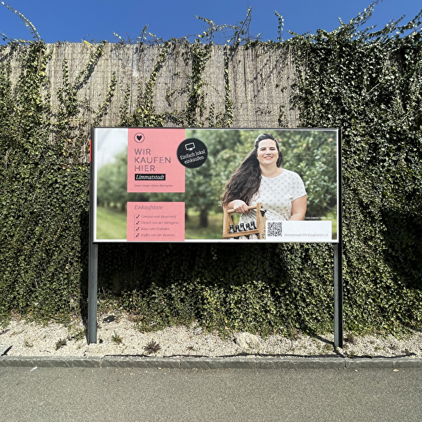 Plakat Wir kaufen hier