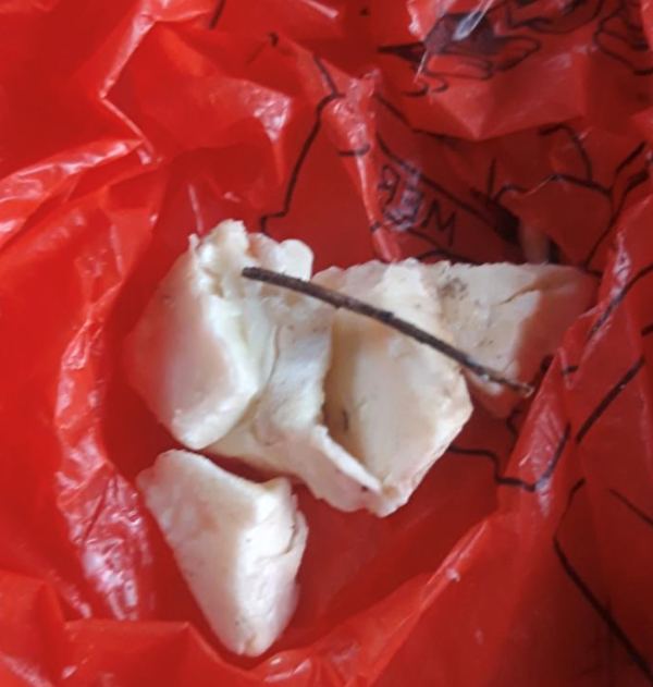 Mutmasslicher Giftköder