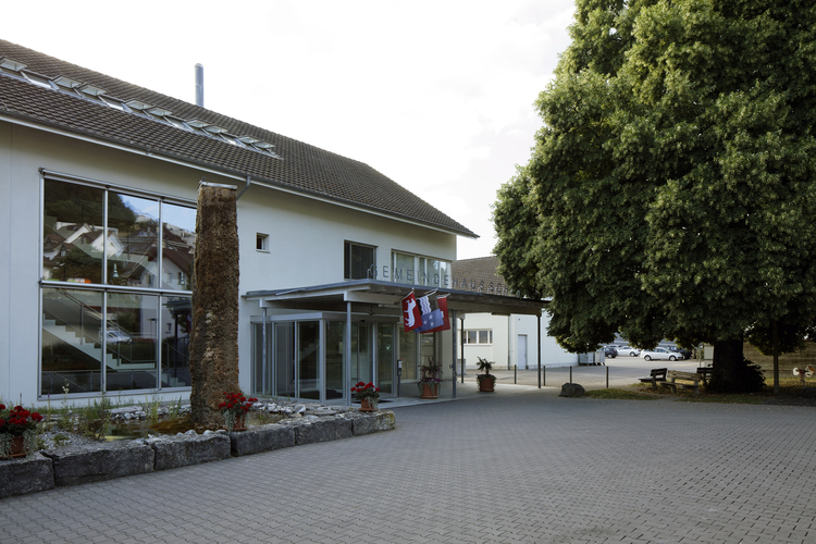 Ansicht Gemeindehaus