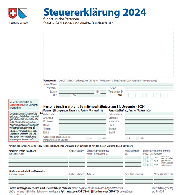 Steuererklärung