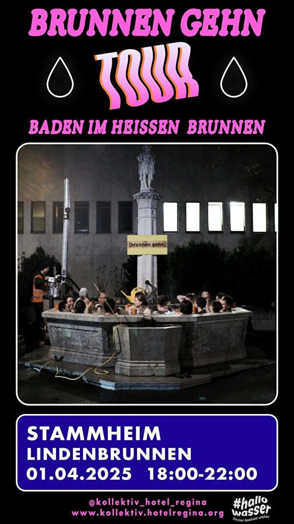 Flyer brunnen gehn Stammheim 01.04.2025