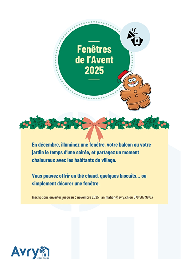 Fenêtres de l'Avent 2025