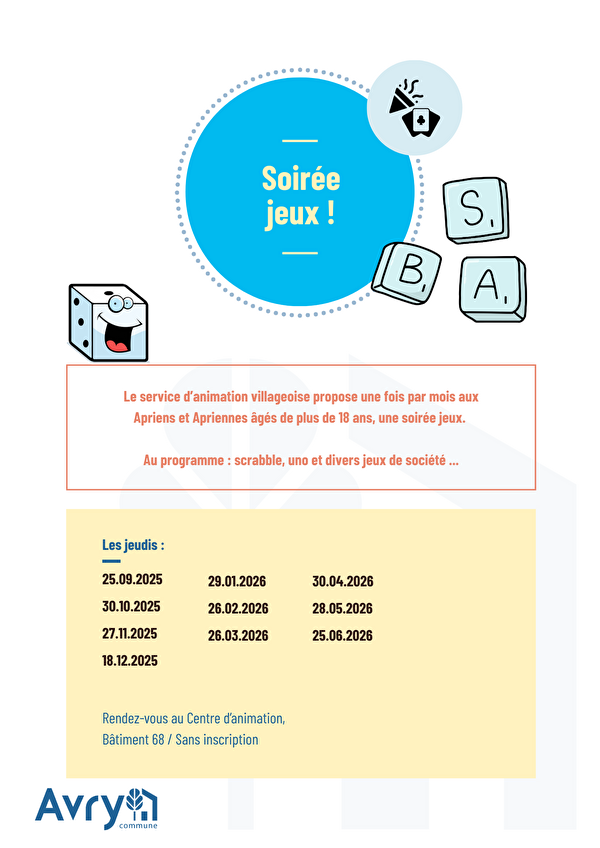 Soirée jeux