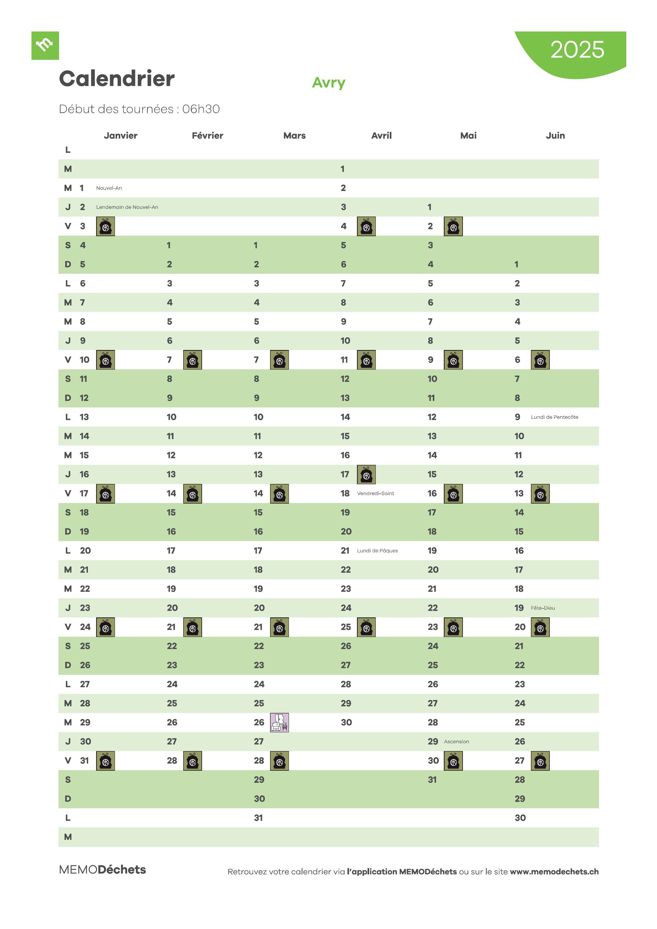 Calendrier