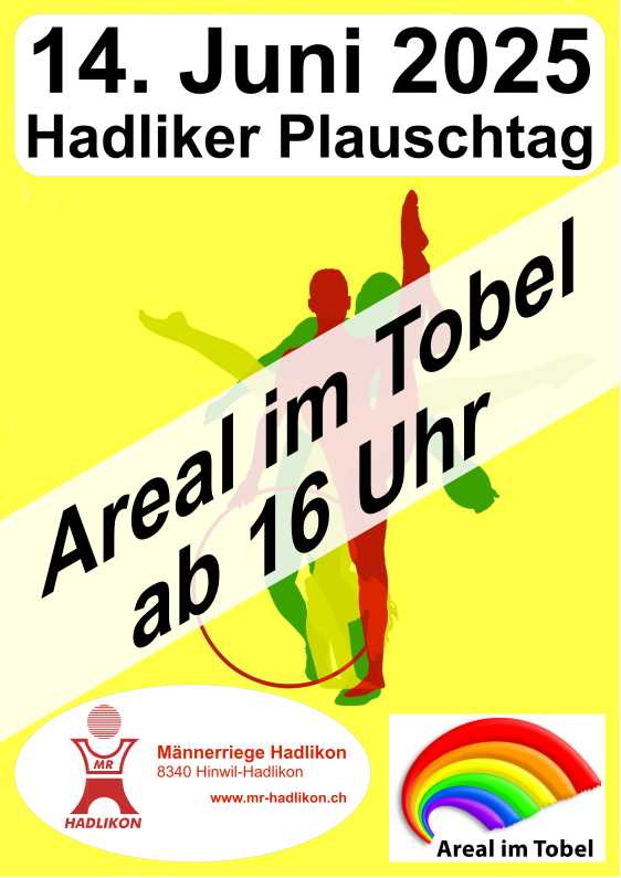 Plakat des Hadliker Plauschtages 