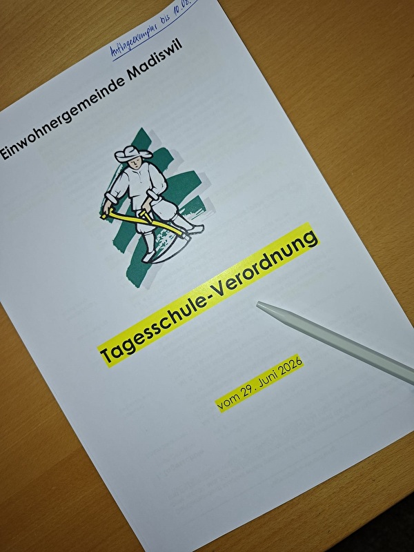 Tagesschule Verordnung, Revision 2026