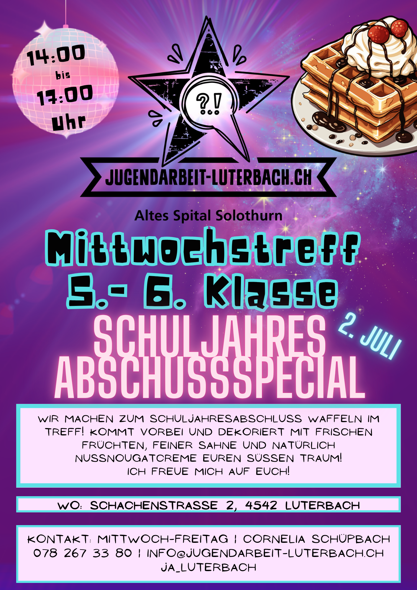 Mittwochstreff 5.-6. Klasse Schuljahres Abschlussspecial
