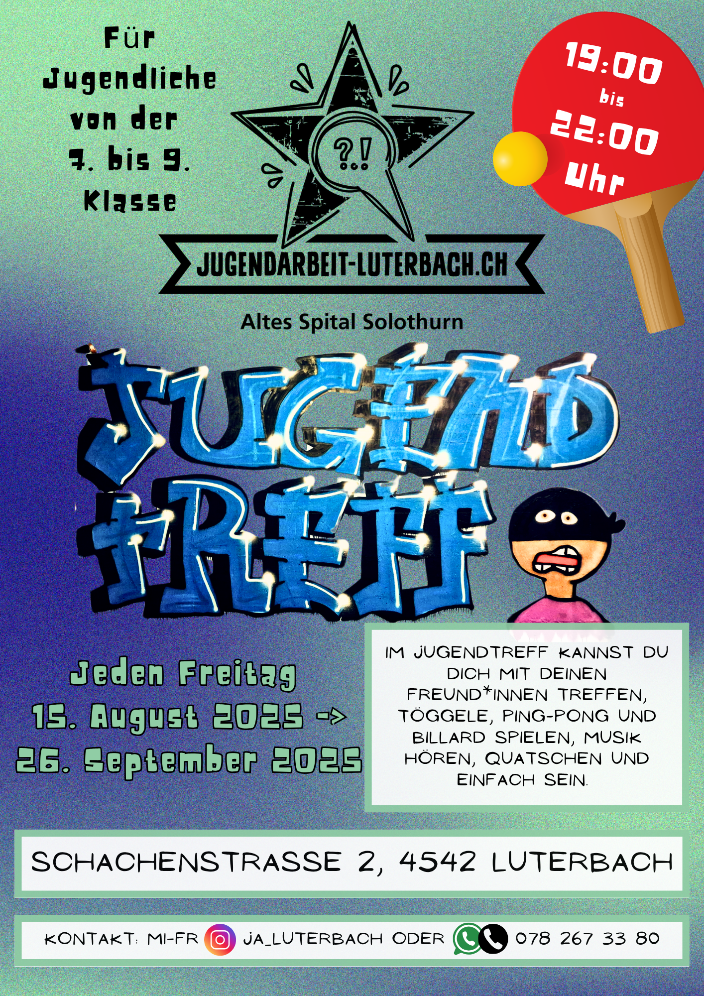 Freitag bis September