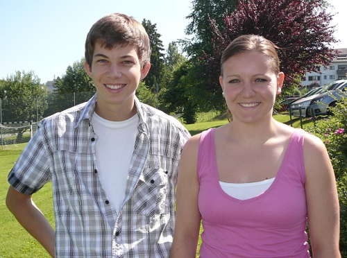 Michael Schibli und Jessica Bischof
