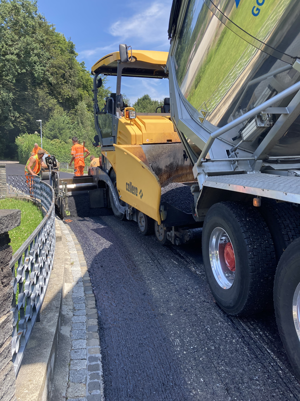 Belagseinbau Farnenweg