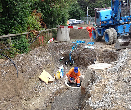 Baustelle Mühlenstrasse