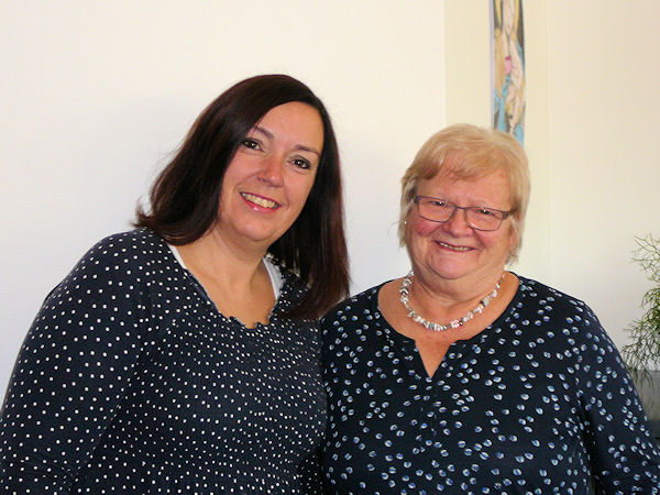 Karin Zähnler und Edith Inauen