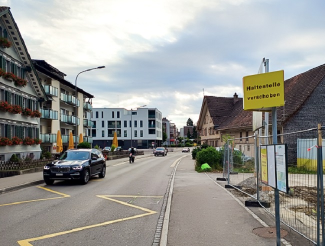 Bushaltestelle Dorf