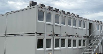 Container Flüchtlingsunterkunft